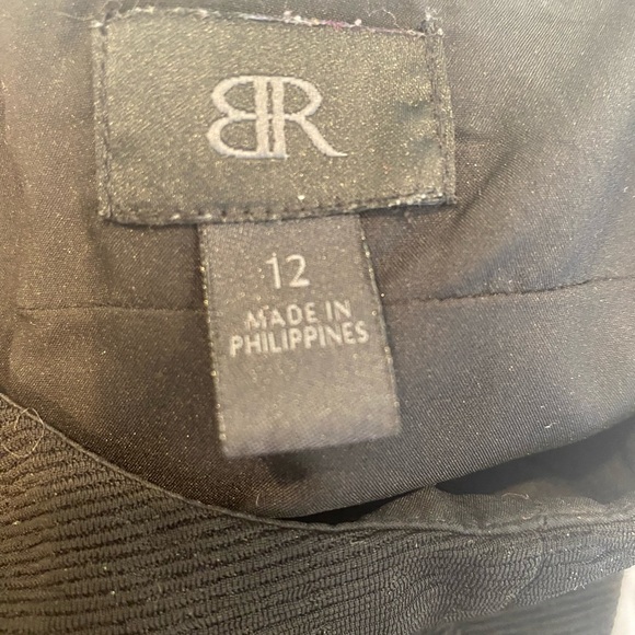 Brand is Banana Republic, size 12, color: all black. - Picture 4 of 4